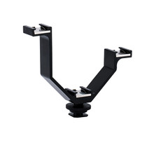 JJC Triple Shoe V-Bracket