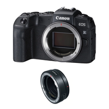 Canon EOS RP Mirrorless Digital Camera with Mount Adapter EF-EOS R Kit + BONUS Battery