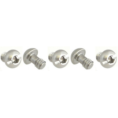 Sunwayfoto Stainless Steel 1/4" QR Screw CS-1 Hex / Flat Slot for Tripod (5)