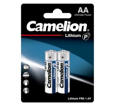 CAMELION LITHIUM AA 2PK