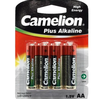 CAMELION PLUS ALKALINE AA 4PK [OM12]