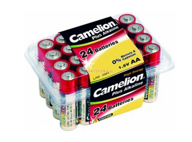 CAMELION PLUS ALKALINE AA 24PK [OM6]