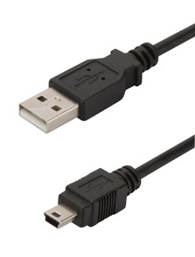 Digitus USB 2.0 Type A (M) to mini USB Type B (M) 1.8m Cable.