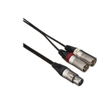 SONY EC05X5F3M 5PIN TO 2 X 3PIN XLR CABLE FOR ECM680S