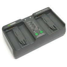 Wasabi Power Nikon Mh-26 EN-El18 Dual Battery Charger (With Adapter For Canon LP-E4 LP-E4N LP-E19)