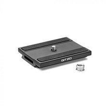 GITZO QR PLATE D WITH RUBBER