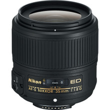 Nikon Nikkor AF-S 35mm f/1.8G ED FX Lens