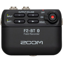 Zoom F2-BT Ultracompact Bluetooth-Enabled Portable Field Recorder with Lavalier Microphon