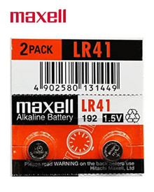 Maxell LR41 Alkaline 2 Cells
