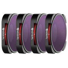 Freewell 4K Series Bright Day Filter Set for GoPro HERO 13/12/11/10/9 Black (4-Pack)