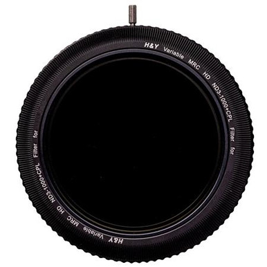 H&Y Filters RevoRing Variable ND3-ND1000 & Circular Polarizer Filter (82-95mm)