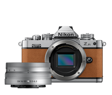 Nikon Z fc Camera Amber Brown with Nikkor Z DX 16-50mm VR SL