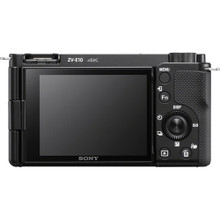 Sony Alpha ZV-E10 E Mount 24.2MP Vlogging Camera Body Only - BLACK