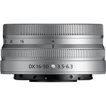 Nikkor Z DX 16-50mm F3.5-6.3 VR Lens (Silver)