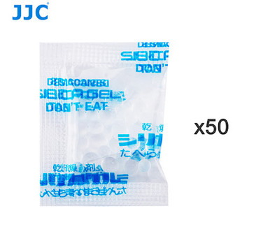 JJC Desiccants Silica Gel 50 Bags (1 Gram per Bag)