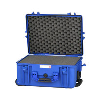 HPRC 2600W - Wheeled Hard Case with Foam - Electric Blue