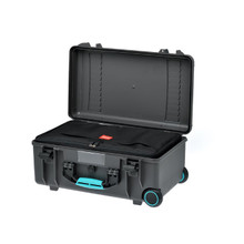 HPRC 2550W Wheeled Hard Case with Bag & Dividers - Grey / Turquoise