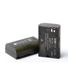 Zitay LP-E6Battery for Canon 5D4 80D 5D2 5D3 BMPCC 4K