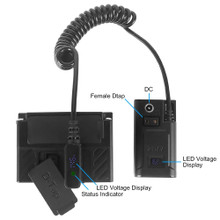 Zitay D-tap to Sony NP-F550 Dummy Battery For Monitors (not for camera)