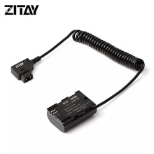 Zitay D-TAP toLP-E6 Dummy Battery for Canon 5D2 5D3 5D4 80D