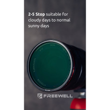 Freewell Hard Stop Variable ND 72Mm 2-5 Stop (Threaded)