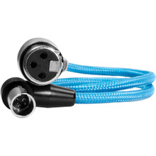 Kondor Blue Right Angle Mini XLR to XLR for 6K Pro/C70 - 43cm