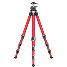 Leofoto LA-284C+LH-30 CNC tripod, Hard anodize 10X Layers Carbon fiber tubes: 28/25/22/19MM