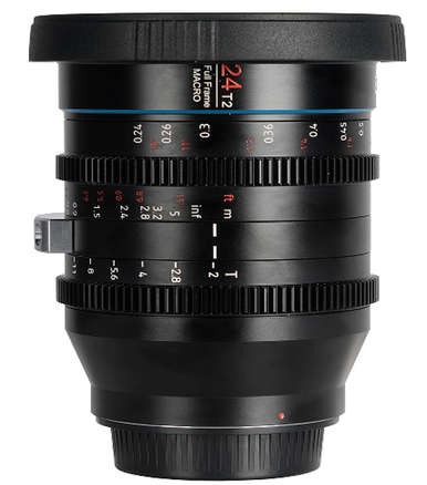 SIRUI Jupiter 24mm T2 Full-frame Macro Cine Lens (PL Mount)