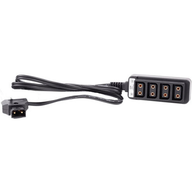 IndiPRO Tools RK301 4-Way D-Tap Splitter Cable Converter