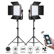 GVM LT-50S Bi-Color LED 2-Panel Kit