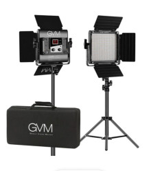 GVM 560AS Bi-Color LED 2-Panel Kit with Softbox