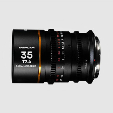 Laowa Nanomorph 35mm T2.4 1.5X S35 (Amber) (Cine) DL