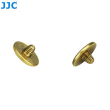 JJC Threaded & Convex Surface Soft Release Button - Dark Goldenrod (Size 10mm)