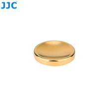 JJC Concave Soft Release Button for Camera with flat shutter release (Gold, Size 11mm)