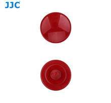 JJC Threaded & Concave Surface Soft Release Button - Dark Red (Size 11mm)
