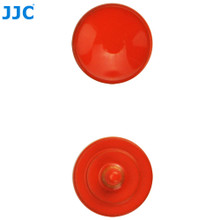 JJC Threaded & Concave Surface Soft Release Button - Orange (Size 11mm)