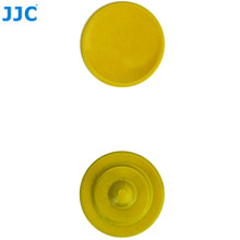 JJC Threaded & Concave Surface Soft Release Button - Yellow (Size 11mm)