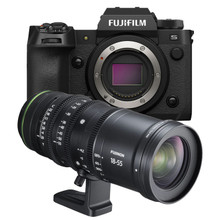 FUJIFILM X-H2S with MKX18-55mm Cine Lens Kit + CASHBACK