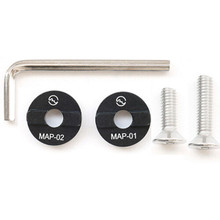Sunwayfoto MAP-01T Ballhead Adapter Bushing - For Manfrotto / Gitzo Tripod Heads for Clamp Replacement Compitable with ARCA