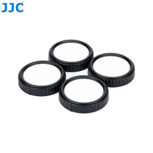 JJC RL Series Writable Rear Lens Cap for Sony E mount (4-pack)