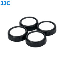JJC RL Series Writable Rear Lens Cap for Fuji. X mount (4-pack)