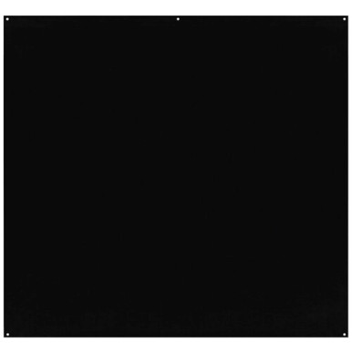 Westcott X-Drop Pro Wrinkle-Resistant Backdrop - Rich Black (8' x 8')