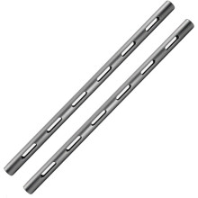 Kondor Blue 30cm PPSH 15mm Rod (Threaded) (Space Gray) - 2 Pack