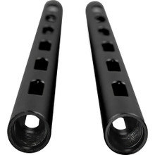 Kondor Blue 30cm (12") PPSH 15mm Rod (Threaded,Black) - 2 Pack