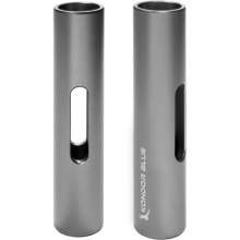 Kondor Blue 7.6cm (3") PPSH 15mm Rod (Threaded, Space Gray) - 2 Pack