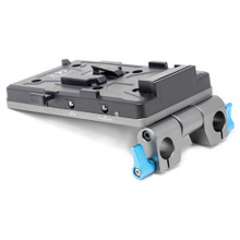 Kondor Blue Cine V Mount Battery Plate for LWS 15mm Rods (Space Gray)