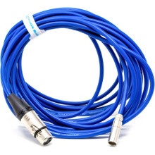 Kondor Blue Mini XLR to XLR for Blackmagic Pocket 4K/6K Camera - Blue - 7.6m