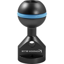 Kondor Blue Ball Head to 3/8" Accessory Mount for Magic Arms (Raven Black)