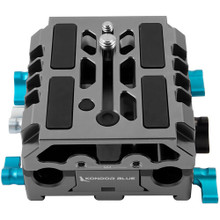 Kondor Blue LWS ARRI Bridge Plate For Cinema Cameras with With Riser for RED KOMODO (Space Gray)
