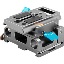 Kondor Blue 15mm LWS Arri/501 Side Loading Baseplate for Red Komodo, BMPCC & Mirrorless (Space Gray)